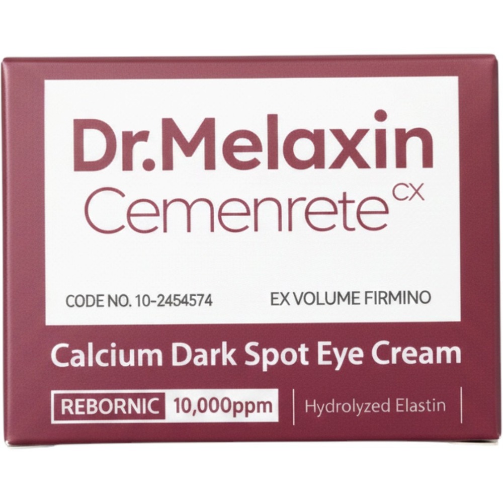 NIB Dr. Melaxin Cemenrete CX Calcium Dark Spot Eye Cream Rebornic Firming